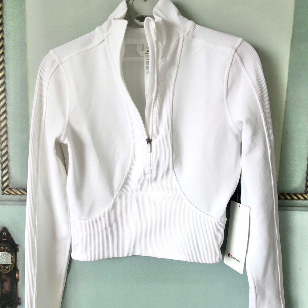 NWT Lululemon Take it in Stride 1/2 Half Zip Sz4
